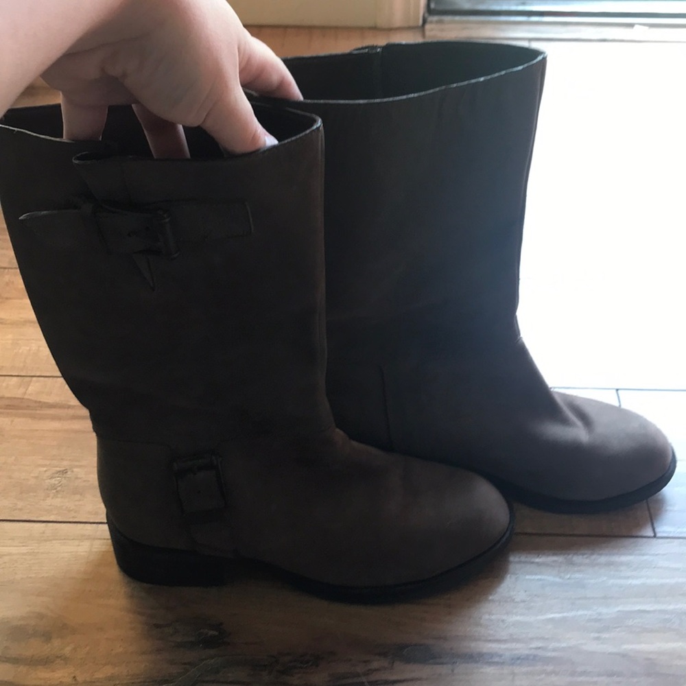 Brown Cole Haan Nike Air Boots!